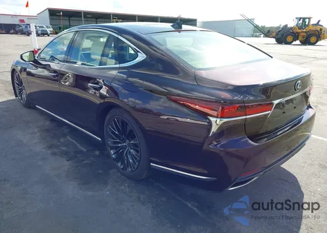 2020 Lexus Ls 500 Inspiration Series from USA, damaged, VIN JTHG5LGF7L5007562